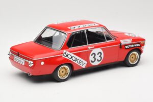 BMW 2002 Jockey Racing #33 B. Tobiasson / L. Nordstrom 6 Hours Nurburgring 1972 Minichamps 1:18 155722633 Metalli — kuva 2 / 6