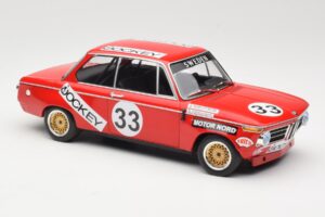 BMW 2002 Jockey Racing #33 B. Tobiasson / L. Nordstrom 6 Hours Nurburgring 1972 Minichamps 1:18 155722633 Metalli — kuva 4 / 6