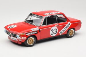 BMW 2002 Jockey Racing #33 B. Tobiasson / L. Nordstrom 6 Hours Nurburgring 1972 Minichamps 1:18 155722633 Metalli