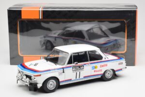 BMW 2002 #11 A. Warmbold / J. Todt RAC Rally 1973 IXO 1:18 18RMC164 Metalli — kuva 6 / 6