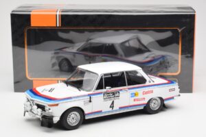 BMW 2002 #4 B. Waldegard / H. Thorzelius RAC Rally 1973 IXO 1:18 18RMC163 Metalli — kuva 6 / 6
