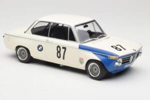 BMW 2002 Tii E10 #87 H. Hahne Grand Prix Brno 1969 Minichamps 1:18 155692787 Metalli — kuva 4 / 6