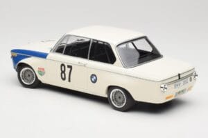 BMW 2002 Tii E10 #87 H. Hahne Grand Prix Brno 1969 Minichamps 1:18 155692787 Metalli — kuva 5 / 6