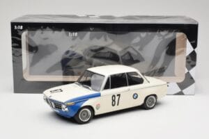 BMW 2002 Tii E10 #87 H. Hahne Grand Prix Brno 1969 Minichamps 1:18 155692787 Metalli — kuva 6 / 6