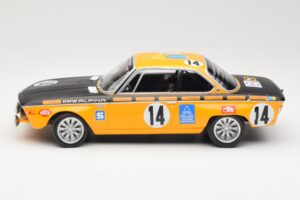 BMW 2800 CS BMW Alpina #14 H. Kelleners / G. Huber Winners 24 Hours of Spa 1970 Minichamps 1:18 155702714 Metalli — kuva 3 / 6
