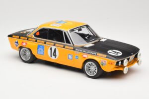 BMW 2800 CS BMW Alpina #14 H. Kelleners / G. Huber Winners 24 Hours of Spa 1970 Minichamps 1:18 155702714 Metalli — kuva 4 / 6