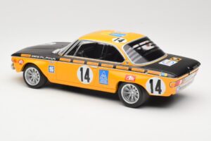 BMW 2800 CS BMW Alpina #14 H. Kelleners / G. Huber Winners 24 Hours of Spa 1970 Minichamps 1:18 155702714 Metalli — kuva 5 / 6