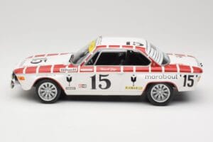 BMW 2800 CS E9 #15 Team Marabout Gaye / S. Braillard 24 Hours of Spa 1972 Minichamps 1:18 155722715 Metalli — kuva 3 / 6