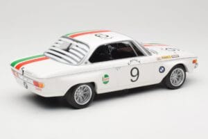 BMW 2800 CS E9 #9 Castrol BMW T. Moorkens / E. Haxhe 24 Hours of Spa 1971 Minichamps 1:18 155712709 Metalli — kuva 2 / 6