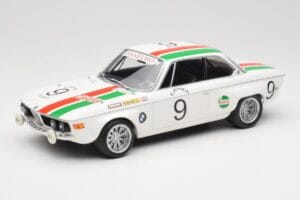 BMW 2800 CS E9 #9 Castrol BMW T. Moorkens / E. Haxhe 24 Hours of Spa 1971 Minichamps 1:18 155712709 Metalli