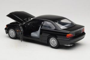 BMW 3 Series E36 Coupe Musta UT Models 1:18 BMW009 Metalli — kuva 5 / 8