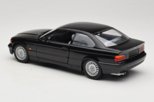 BMW 3 Series E36 Coupe Musta UT Models 1:18 BMW009 Metalli — kuva 7 / 8
