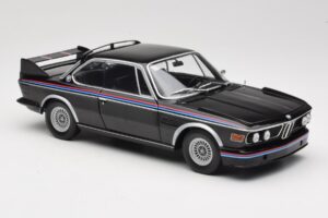 BMW 3.0 CSL E9 Musta Minichamps 1:18 180029025 Metalli — kuva 6 / 8