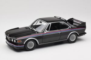 BMW 3.0 CSL E9 Musta Minichamps 1:18 180029025 Metalli