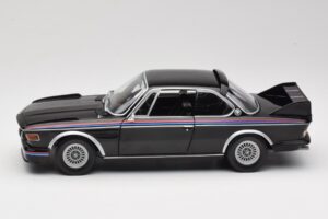 BMW 3.0 CSL E9 Musta Minichamps 1:18 180029025 Metalli — kuva 4 / 8