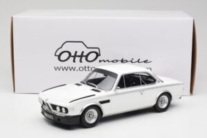 BMW 3.0 CSL E9 Chamonix White Otto 1:18 OT1145 Hartsi — kuva 6 / 6