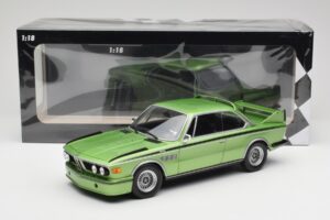 BMW 3.0 CSL E9 Green Metallic Minichamps 1:18 155028132 Metalli — kuva 6 / 6