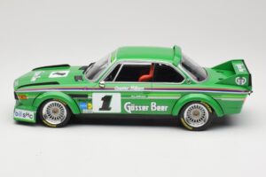 BMW 3.0 CSL E9 #1 Alpina G. Nilsson / D. Quester Winners Nürburgring 1977 Minichamps 1:18 155772501 Metalli — kuva 3 / 6