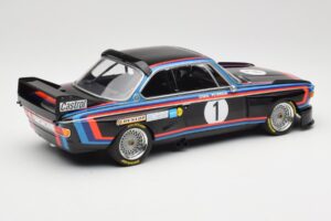 BMW 3.0 CSL E9 #1 BMW Motorsport H-J. Stuck Winner Norisring Trophy 1974 Minichamps 1:18 155742691 Metalli — kuva 2 / 6