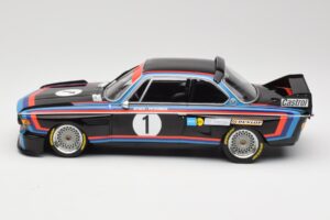 BMW 3.0 CSL E9 #1 BMW Motorsport H-J. Stuck Winner Norisring Trophy 1974 Minichamps 1:18 155742691 Metalli — kuva 3 / 6