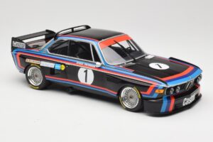 BMW 3.0 CSL E9 #1 BMW Motorsport H-J. Stuck Winner Norisring Trophy 1974 Minichamps 1:18 155742691 Metalli — kuva 4 / 6