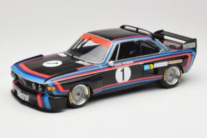 BMW 3.0 CSL E9 #1 BMW Motorsport H-J. Stuck Winner Norisring Trophy 1974 Minichamps 1:18 155742691 Metalli