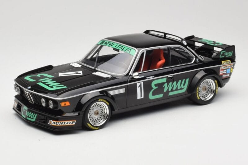 BMW 3.0 CSL E9 #1 F. Grano / P. Xhenceval GP Brno 1978 Minichamps 1:18 155782501 Metalli