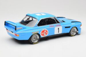 BMW 3.0 CSL E9 #1 Precision Liegeoise J. Peltier / C. Lafosse Winners 4 Hours Monza 1974 Minichamps 1:18 155742681 Metalli — kuva 2 / 6