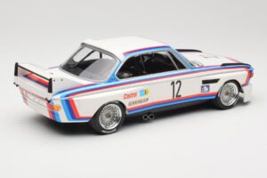 BMW 3.0 CSL E9 #12 BMW Motorsport C. Amon / H-J. Stuck Winners 6 Hours Nurburgring 1973 Minichamps 1:18 155732612 Metalli — kuva 2 / 6