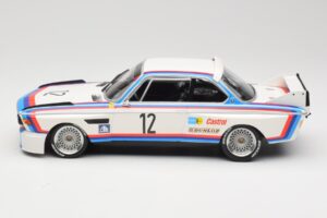 BMW 3.0 CSL E9 #12 BMW Motorsport C. Amon / H-J. Stuck Winners 6 Hours Nurburgring 1973 Minichamps 1:18 155732612 Metalli — kuva 3 / 6