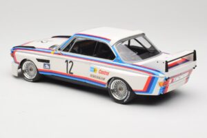 BMW 3.0 CSL E9 #12 BMW Motorsport C. Amon / H-J. Stuck Winners 6 Hours Nurburgring 1973 Minichamps 1:18 155732612 Metalli — kuva 5 / 6