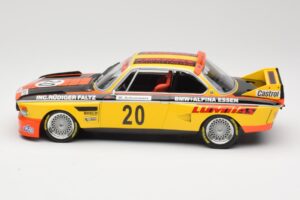 BMW 3.0 CSL E9 #20 BMW Faltz Alpina W. Werner / H. Schommers Norisring Trophy 1974 Minichamps 1:18 155742620 Metalli — kuva 3 / 6