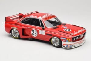 BMW 3.0 CSL E9 #23 Faltz Alpina A. de Fierlant / H. Grohs Zandvoort Trophy 1975 Minichamps 1:18 155752623 Metalli — kuva 4 / 6