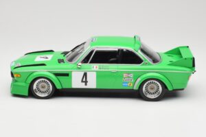 BMW 3.0 CSL E9 #4 Jolly Club Milano C. Finotto / C. Facetti Winners ETCC Zandvoort 1979 Minichamps 1:18 155792504 Metalli — kuva 3 / 6