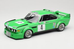 BMW 3.0 CSL E9 #4 Jolly Club Milano C. Finotto / C. Facetti Winners ETCC Zandvoort 1979 Minichamps 1:18 155792504 Metalli