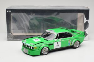 BMW 3.0 CSL E9 #4 Jolly Club Milano C. Finotto / C. Facetti Winners ETCC Zandvoort 1979 Minichamps 1:18 155792504 Metalli — kuva 6 / 6