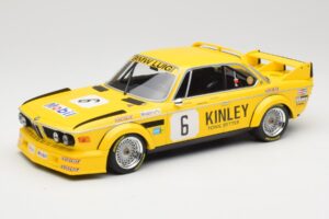 BMW 3.0 CSL E9 #6 Luigi Racing E. Van Hove / P. Xhenceval Winners Brands Hatch 500km 1979 Minichamps 1:18 155792506 Metalli