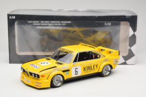 BMW 3.0 CSL E9 #6 Luigi Racing E. Van Hove / P. Xhenceval Winners Brands Hatch 500km 1979 Minichamps 1:18 155792506 Metalli — kuva 6 / 6