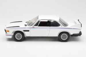 BMW 3.0 CSL E9 Spoilerpaketilla Valkoinen Minichamps 1:18 180029021 Metalli — kuva 4 / 8