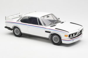 BMW 3.0 CSL E9 Spoilerpaketilla Valkoinen Minichamps 1:18 180029021 Metalli — kuva 6 / 8