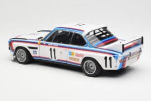 BMW 3.0 CSL #11 C. Amon / H. Stuck 24 Hours of Spa 1973 AUTOart 1:18 87347 Metalli — kuva 7 / 8