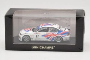 BMW 320i E46 #11 A. Priaulx ETCC Champion 2004 Minichamps 1:43 400042411 Metalli — kuva 4 / 4