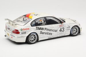 BMW 320i E46 #43 D. Muller WTCC 2005 AUTOart 1:18 80543 Metalli — kuva 2 / 6