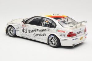 BMW 320i E46 #43 D. Muller WTCC 2005 AUTOart 1:18 80543 Metalli — kuva 5 / 6