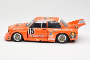 BMW 320i #15 Jägermeister H-J. Stuck Winner DRM Eifelrennen 1977 Minichamps 1:18 180772115 Metalli — kuva 4 / 8