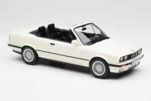 BMW 325i E30 Cabriolet Alpine Valkoinen Norev 1:18 183213 Metalli — kuva 4 / 6