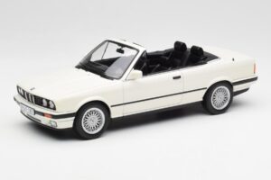 BMW 325i E30 Cabriolet Alpine Valkoinen Norev 1:18 183213 Metalli