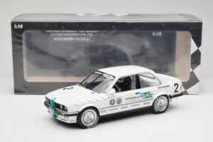 BMW 325i E30 #2 O. Manthey Vogelsang Automobile 3rd Place Eifel Race DTM 1986 Minichamps 1:18 155862602 Metalli — kuva 6 / 6
