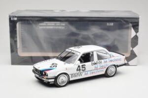 BMW 325i E30 #45 C. Danner / E. Rensing Linder Rennsport ETCC 1986 Minichamps 1:18 155862645 Metalli — kuva 6 / 6