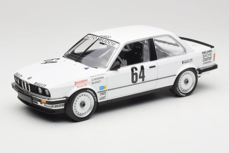 BMW 325i E30 #64 Auto Budde K. Oestreich / E. Rensing Winner 24 Hours Nürburgring 1986 Minichamps 1:18 155862664 Metalli